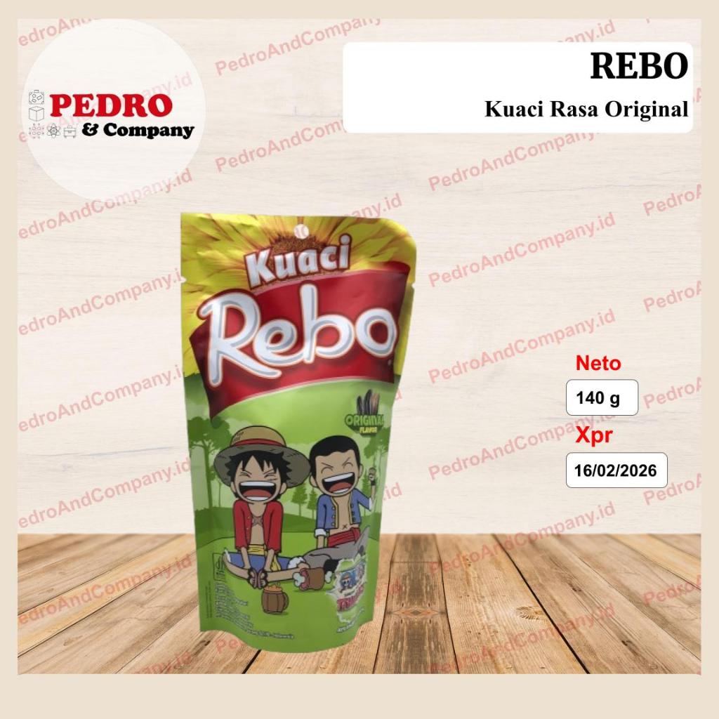 

Rebo Kuaci matahari original 140 gram - sunflower seeds kwaci