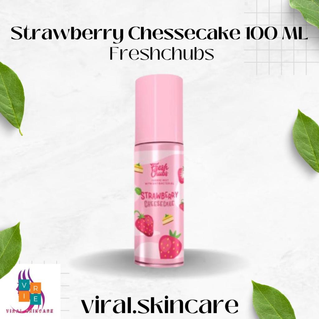 Freshchubs Fabric Mist Parfum Baju & Ruangan Strawberry Cheesecake 100ml