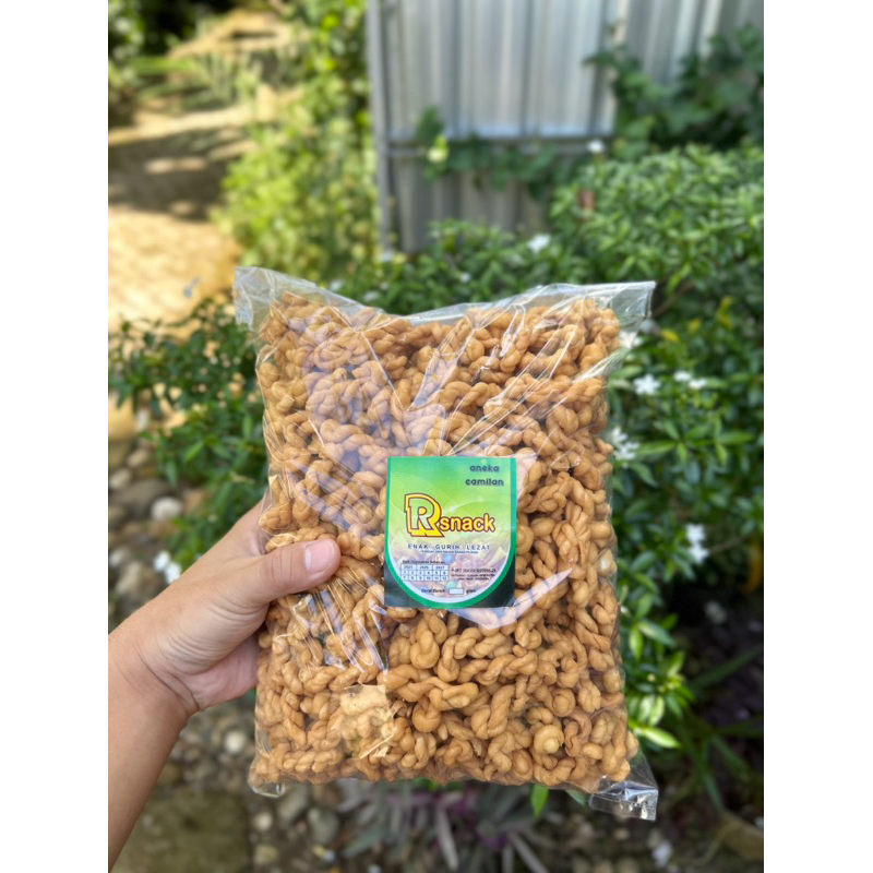 

Pluntiran/plintiran mini gurih renyah enak 250g,500g,1kg include bubble wrab + kardus