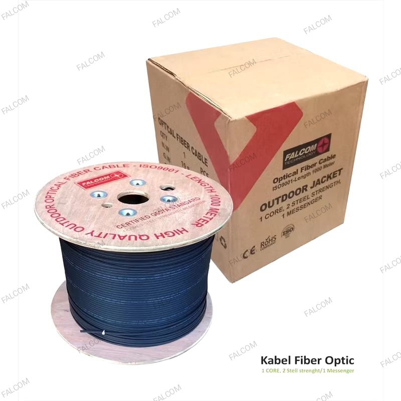 Kabel Fiber Optik 1 Core 3 Seling 1000m FALCOM