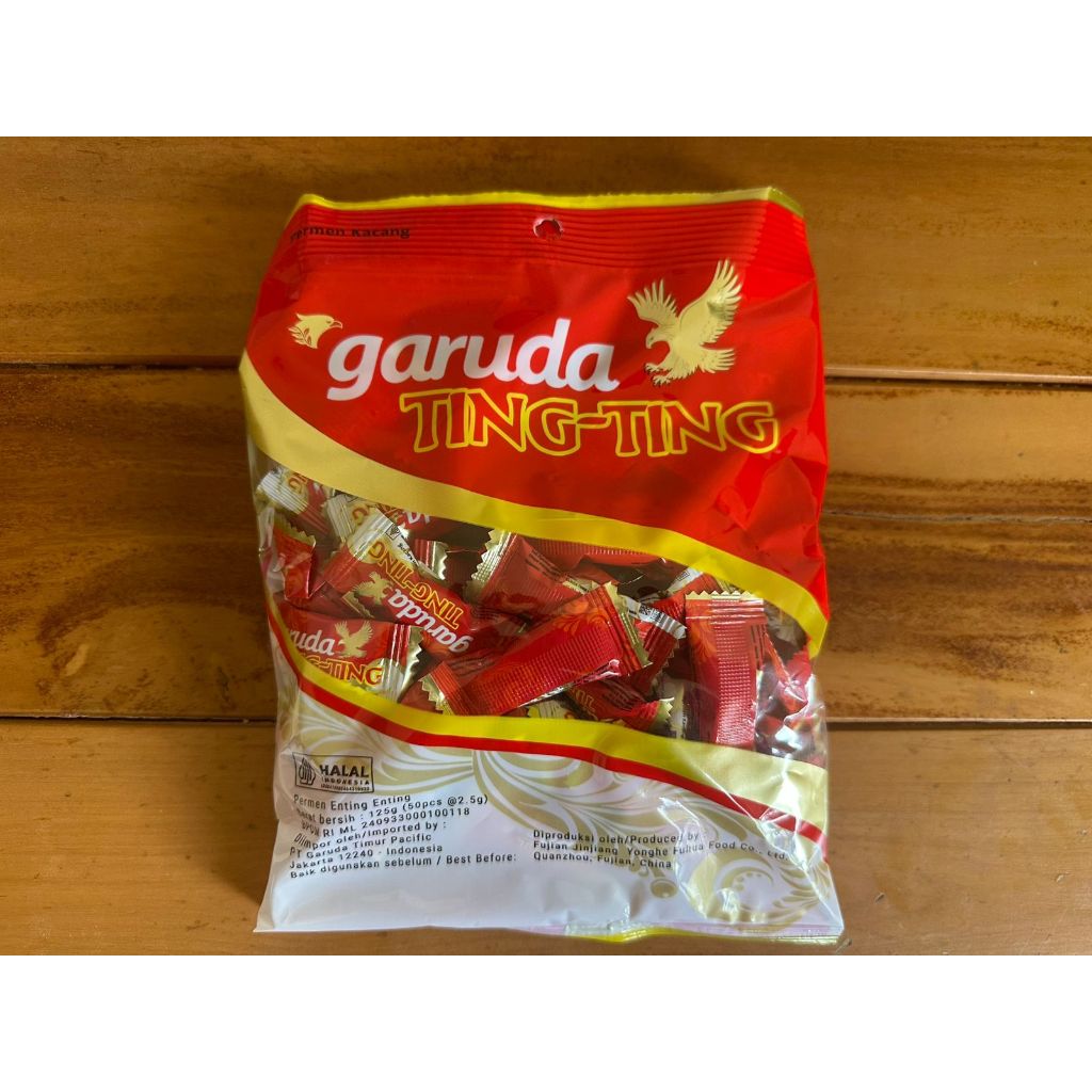 

GARUDA TING TING PERMEN KACANG 125gr ISI 50PCS