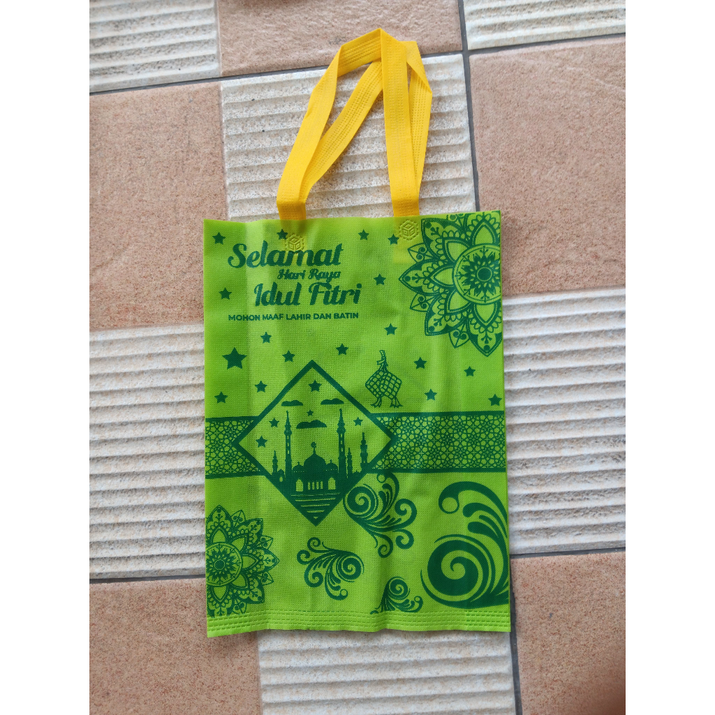 

Tas Hampers Idul Fitri 30x40 Goodibag Lebaran Motif NEW