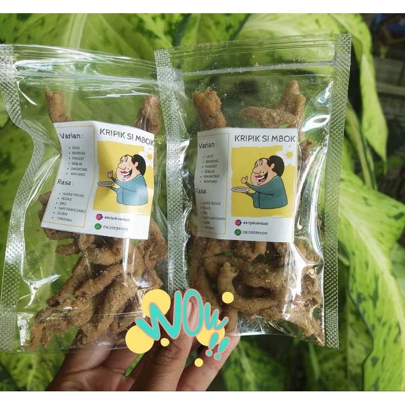 

Kripik usus Original 150g