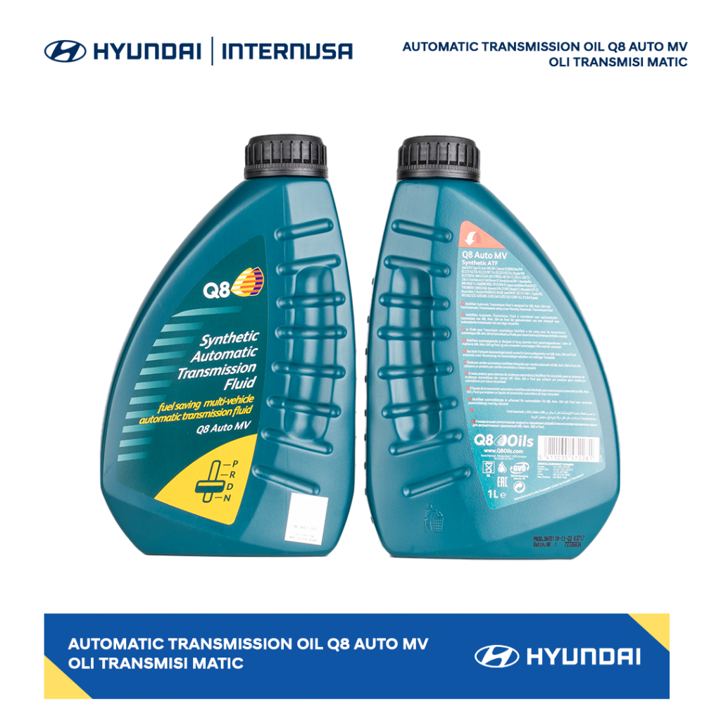 Oli Transmisi Mobil Matic Q8 AUTO MV | Synthetic Automatic Transmission Fluid