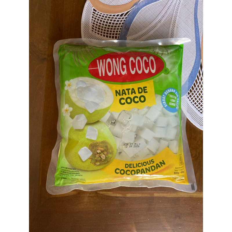 

NATA DE COCO WONG COCO RASA COCOPANDAN KEMASAN 800 GRAM BANTAL