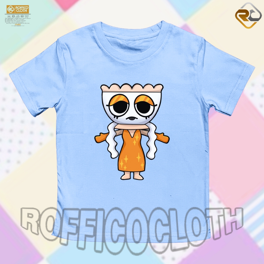 BAJU ANAK KAOS ANAK TEAGAN DANDY'S WORLD  - ROFFICO CLOTH