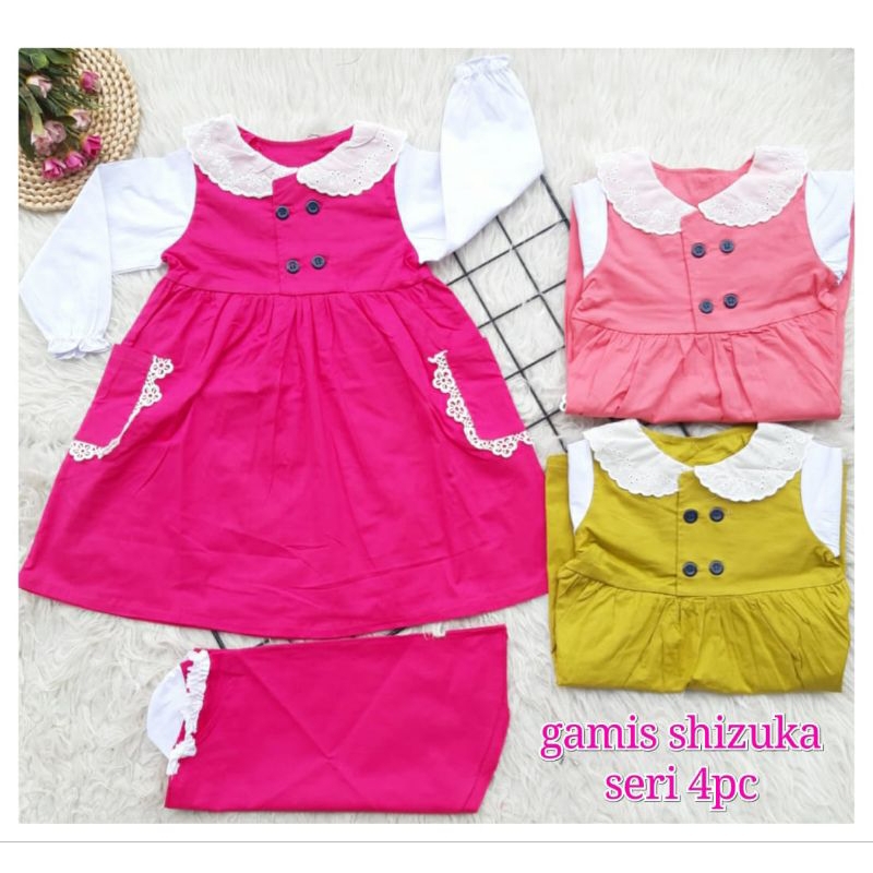 Shizuka Gamis Anak | Gamis anak cantik