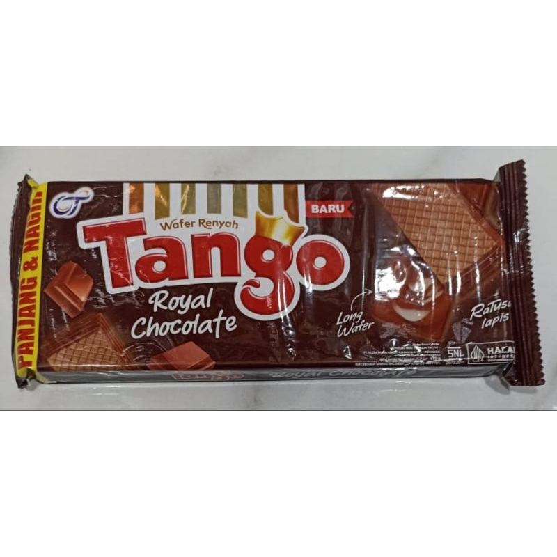 

Wafer Tango rasa coklat ecer 5000.an