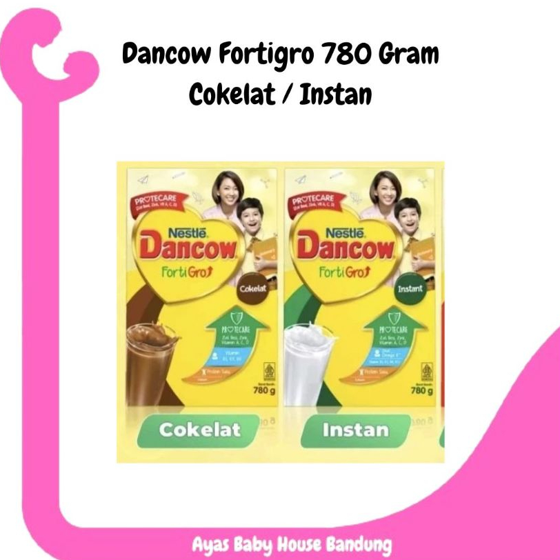 

DANCOW Fortigro Coklat dan Vanila Susu Bubuk Susu Anak 780g