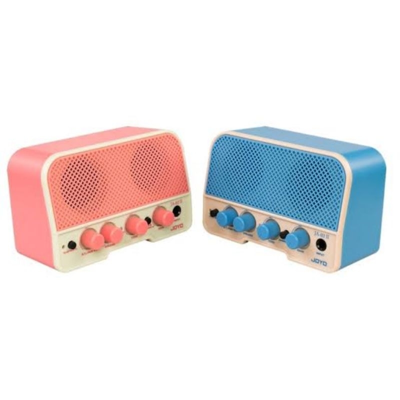 JOYO JA02 II PINK/BLUE MINI AMPLIFIER GITAR ELECTRIK BLUETOOTH SPEAKER
