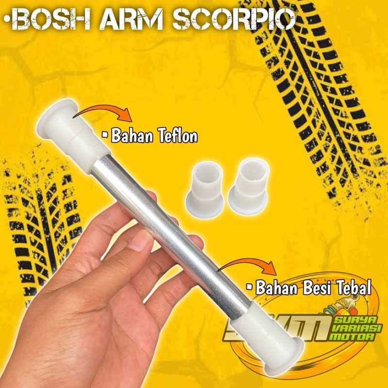Bosh Fork Swing Arm Yamaha Scorpio Boshing Arm Scorpio Bahan Teflon