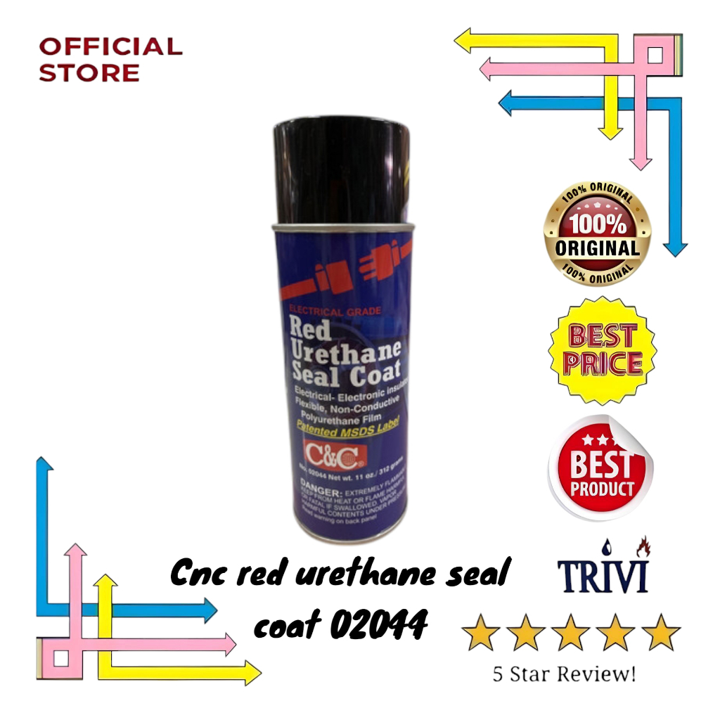 Cnc red urethane seal coat,c&c 02044 electrical.