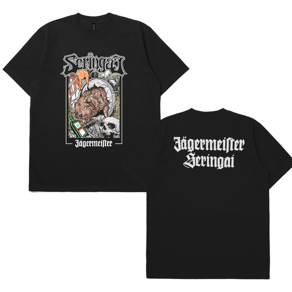 T-shirt Band Seringai x Jegermeister