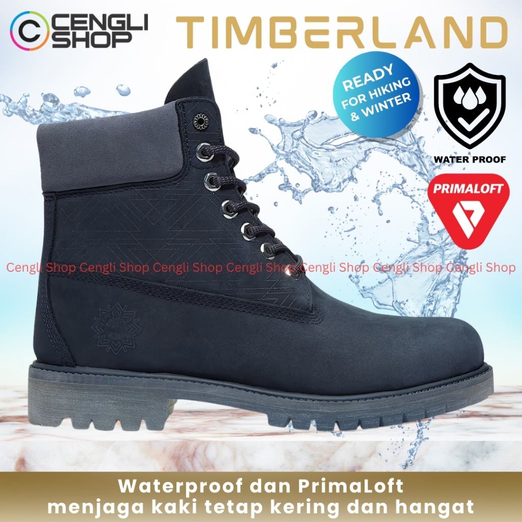 TIMBERLAND SEPATU BOOT PRIA ORIGINAL BOOTS KULIT ASLI ORI WATERPROOF TM09