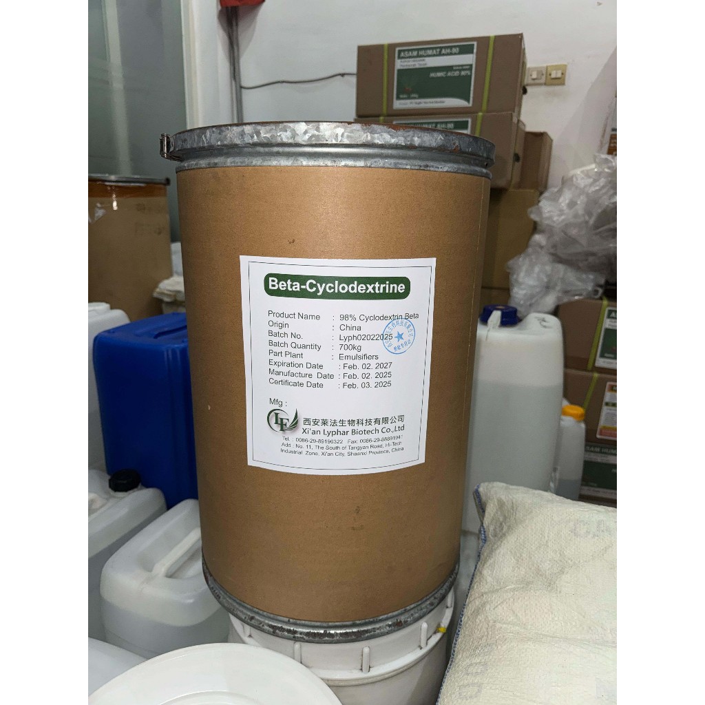 

Food Grade Beta Cyclodextrine/Food Grade Beta Cyclodextrine 98%/Food Grade Beta Cyclodextrine Powder/Food Grade Beta Cyclodextrine 1Kg/Food Grade Beta Cyclodextrine repack