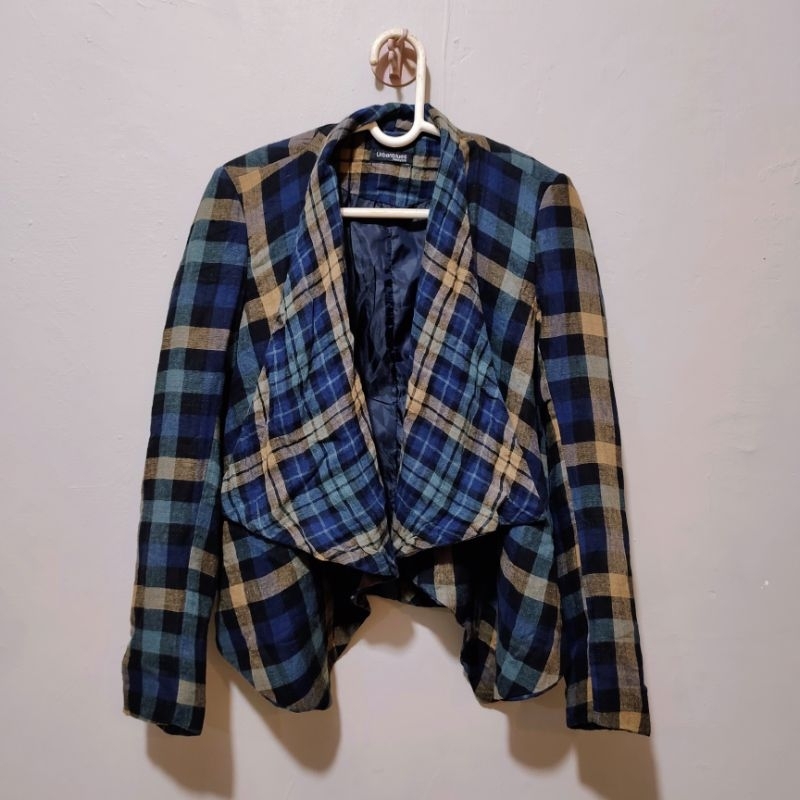 URBANBLUES new york blazer tartan / urbanblues / urban blues / blazer Tartan / blazer flanel / blaze