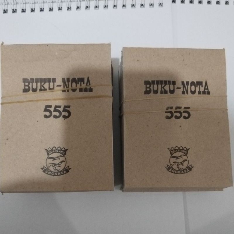 

BUKU NOTA/NOTA MINI RANGKAP SATU