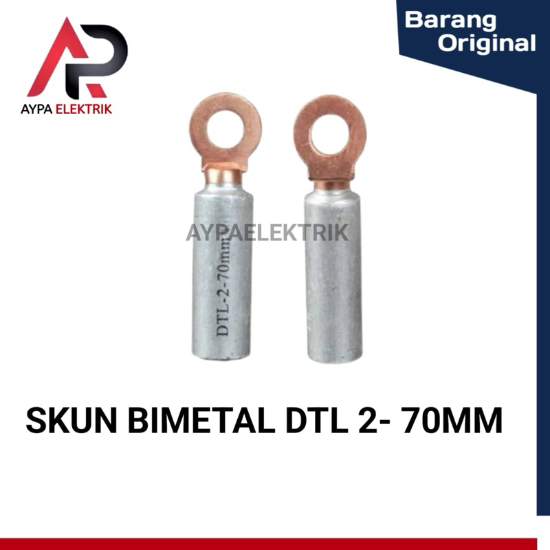 Skun Bimetal DTL 2-70mm / Sepatu Kabel 70mm