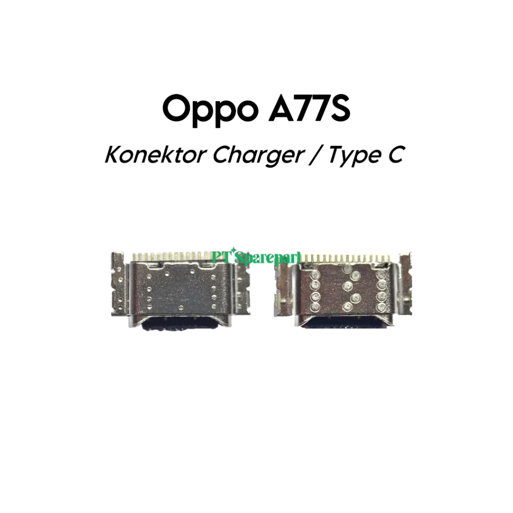 Konektor Charger Only Tipe C Oppo A77s / CPH2473 - Connector Cas Casan