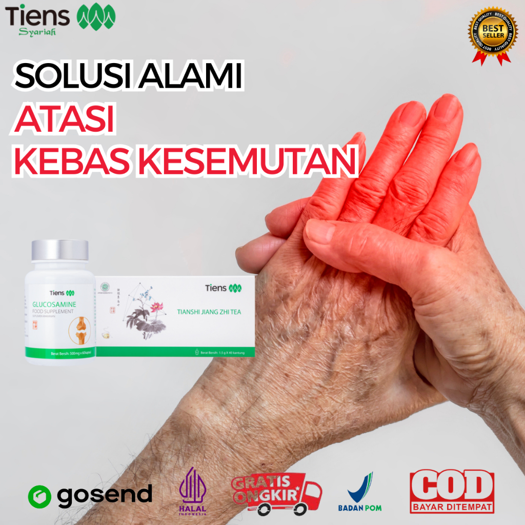 Paket Tiens Herbal Kaki Kebas Kesemutan Rematik