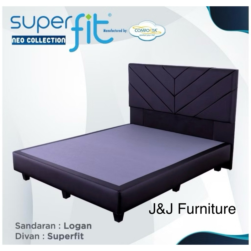 Divan sandaran springbed superfit comforta