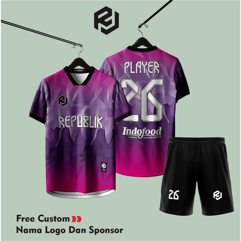 Jersey Futsal / Jersey Sepak Bola Full Printing