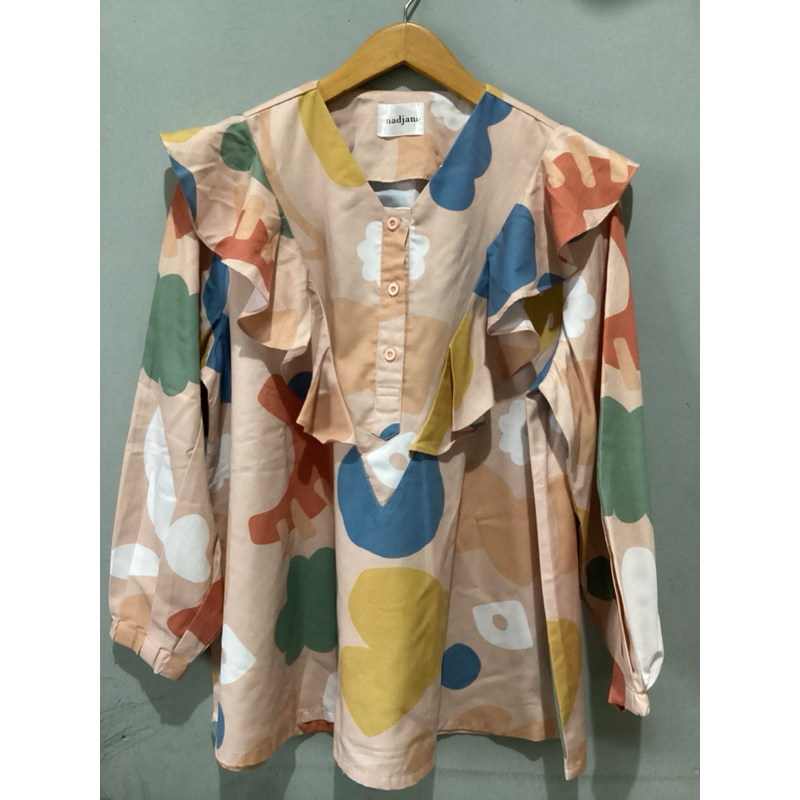 NADJANI BLOUSE PRELOVED TUNIK NADJANI
