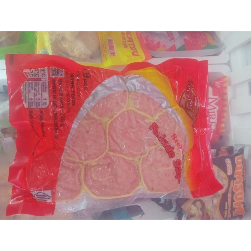 

kingfood rolade daging sapi/beef isi 9