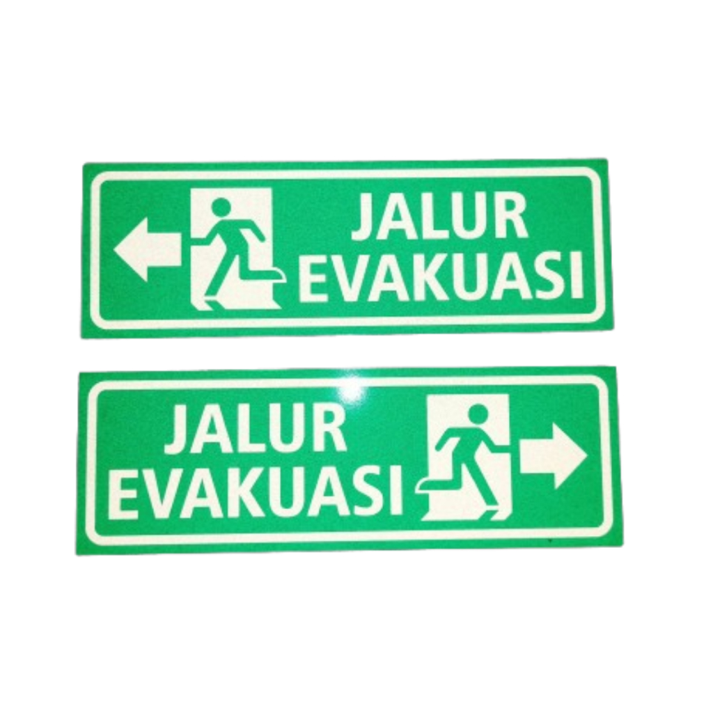 

Akrilik Sign Jalur Evakuasi Menyala dalam gelap