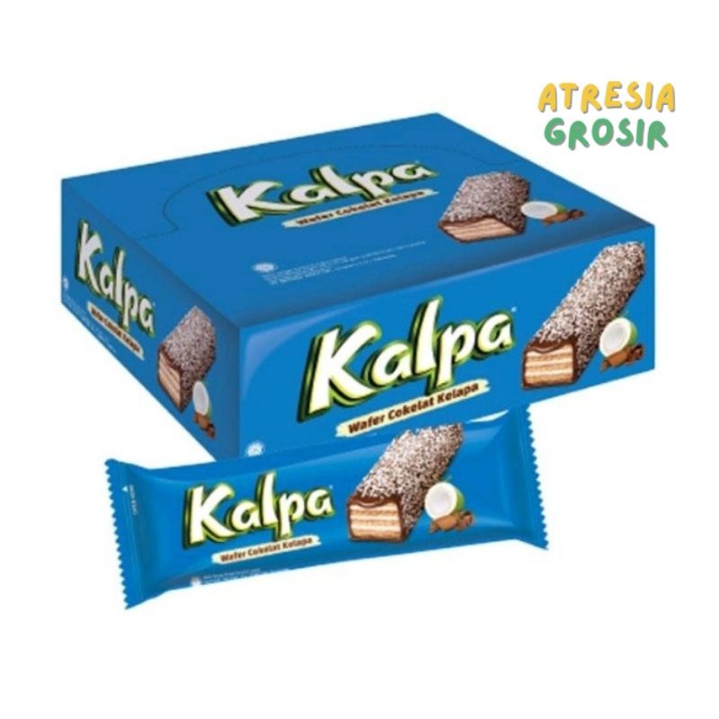 

WAFER COKLAT KELAPA (KALPA) 1 BOX ISI 12PCS x 24g