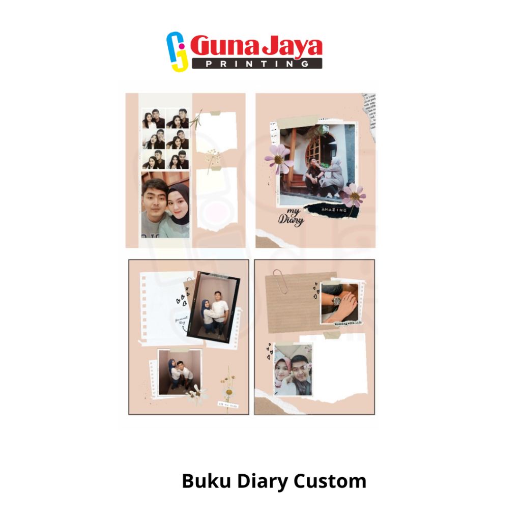 

Buku Diary Custom - Buku Harian - Jurnal Notebook - FOTO 8 HALAMAN