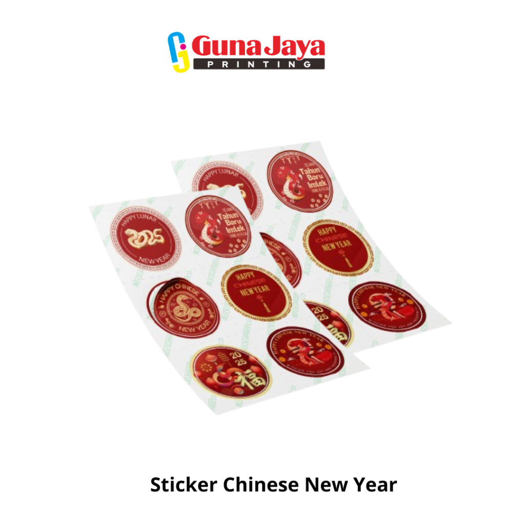 

Sticker Chinese New Year Sticker Xin Cia Chinese Sticker imlek