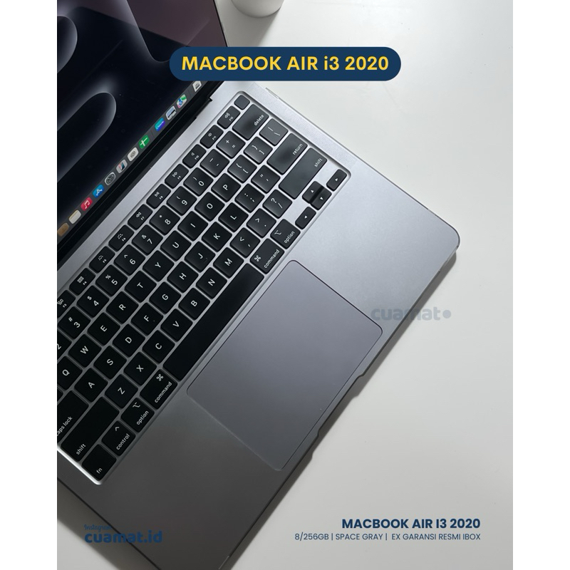 MacBook Air i3 2020 Ex Garansi Resmi iBox Indonesia