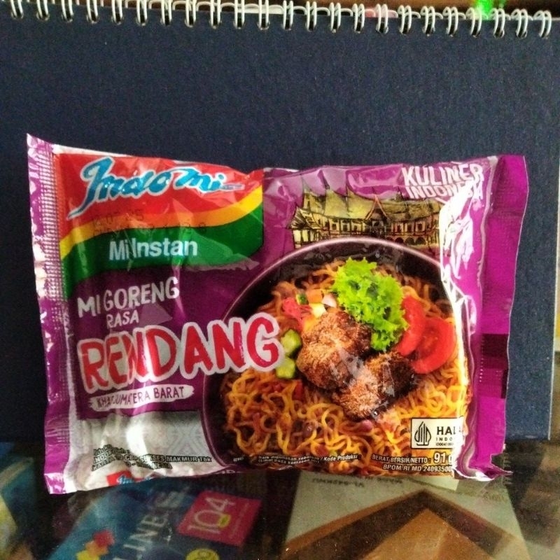 

INDOMIE GORENG RENDANG 91GR(ISI 1PCS)