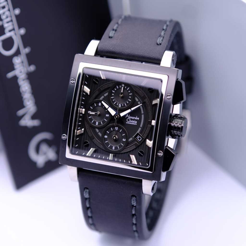 Jam Tangan Pria Alexander Christie Original/Jam Tangan Alexandre Christie Pria/ AC6182