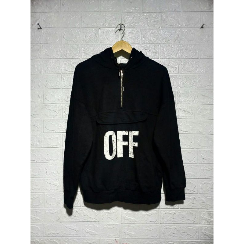 Half zip Hoodie OFF KAGOL