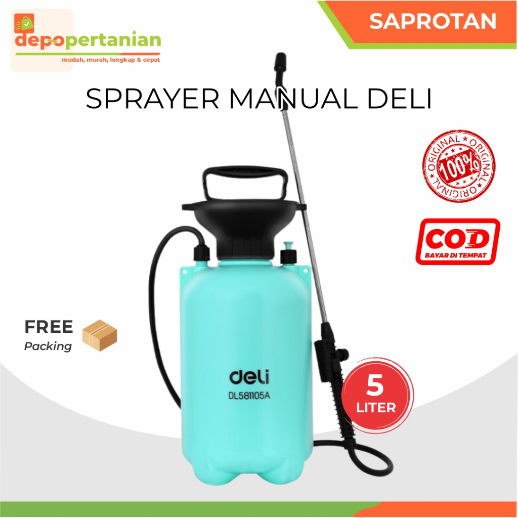 Depo Pertanian - Sprayer Manual Deli 5 Liter