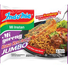 

[4PCS] INDOMIE MIE GORENG JUMBO RENDANG PACK 120GRAM