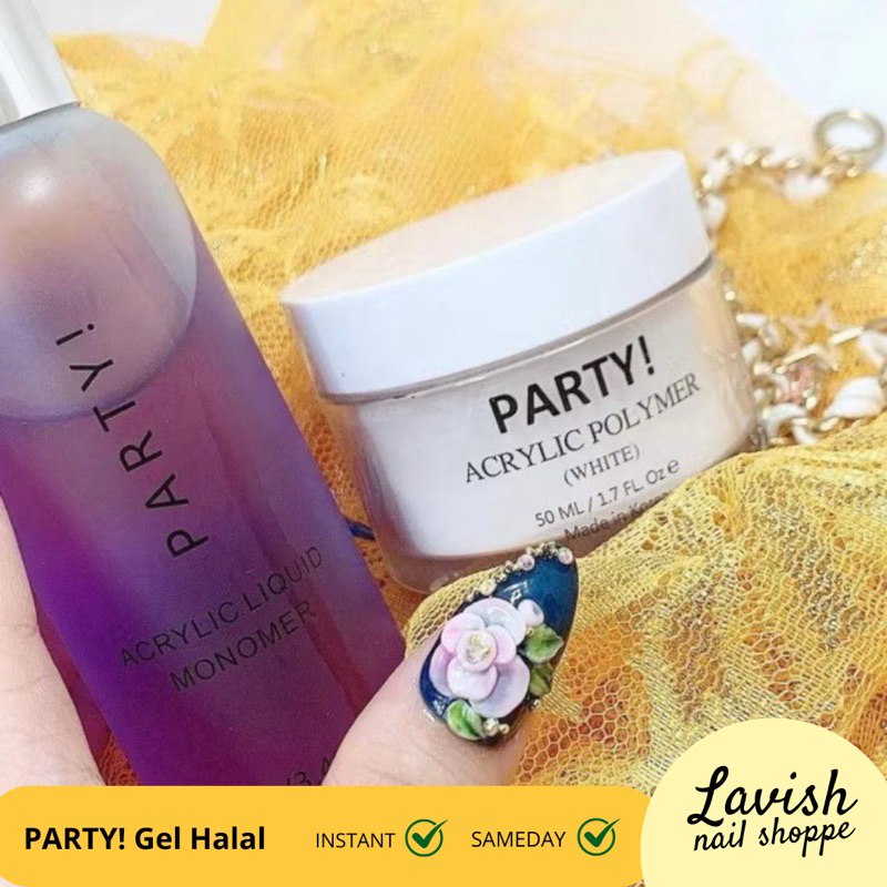 ACRYLIC POWDER PARTY 50GR ACRYLIC 3D EXTENSION