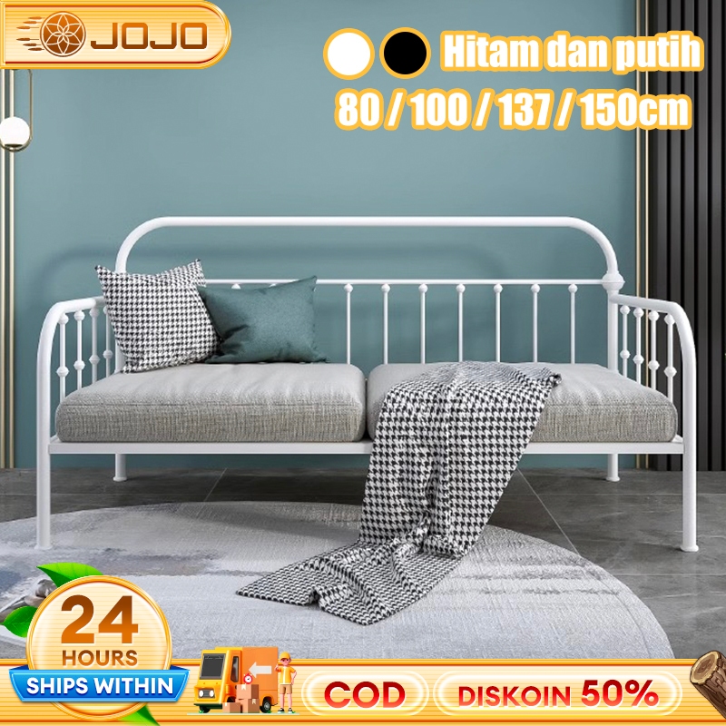 Sofa Bed Tempat Tidur Besi Sofa Ranjang Besi Divan Besi Divan Kasur Dipan Tempat Tidur Ranjang Sofa