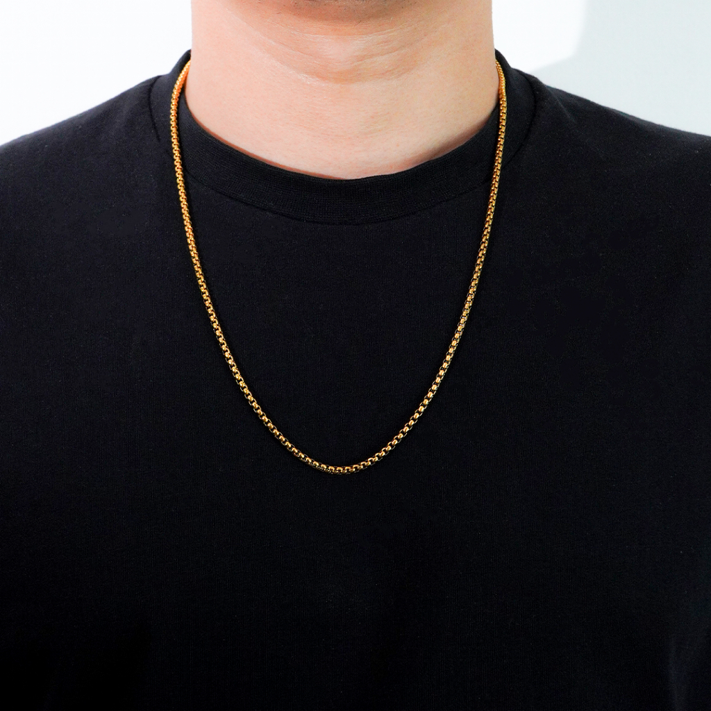 ORIGINAL PROJECT NINETYSEVEN - ACE NECKLACE - KALUNG TITANIUM PRIA WANITA ANTI KARAT