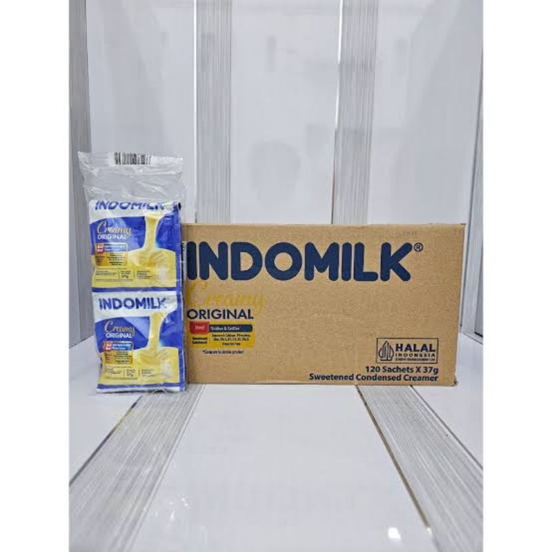 

susu indomilk kental manis sachet 1 dus isi 20 renteng | 1 renteng isi 6 pcs