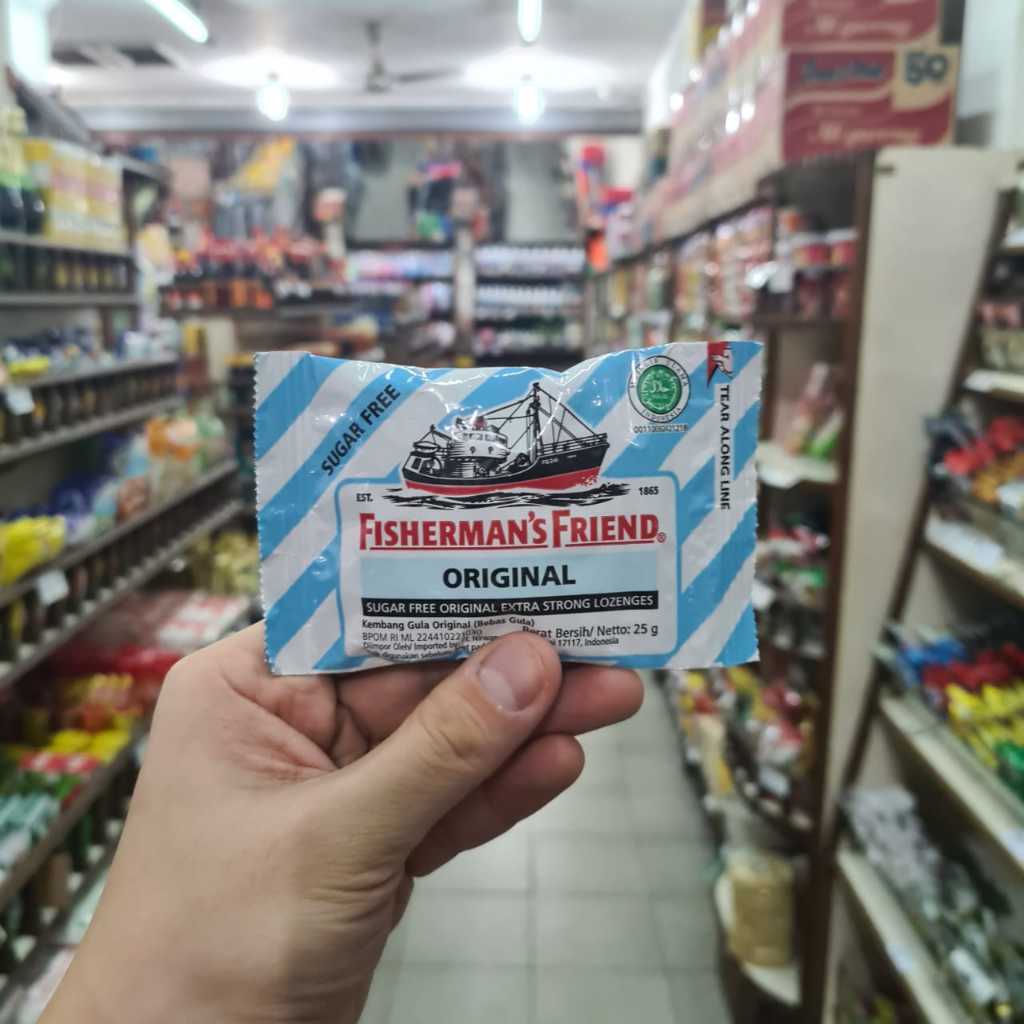 

FISHERMAN'S FRIEND ORIGINAL SUGAR FREE EXTRA STRONG LOZENGES 25 g