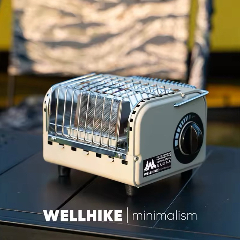 WELLHIKE MINIMALISM Portable Warmer Heating Cassette Stove Outdoor Kompor Penghangat Luar Ruangan Ca