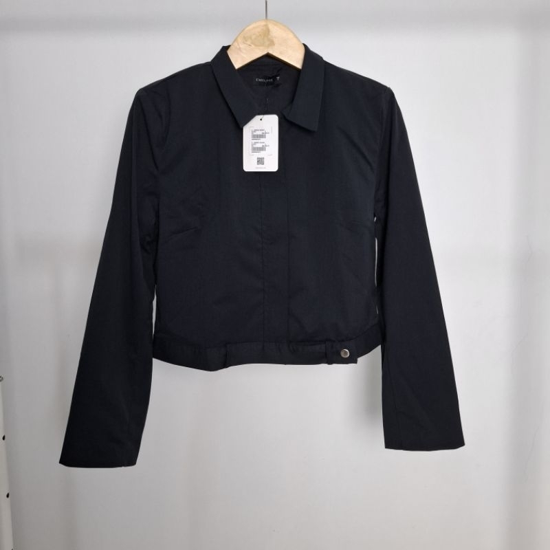 EXECUTIVE JAKET ZIPPER CROP WANITA