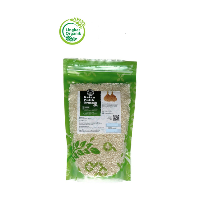 

Lingkar Organik Beras Ketan Putih 500gr