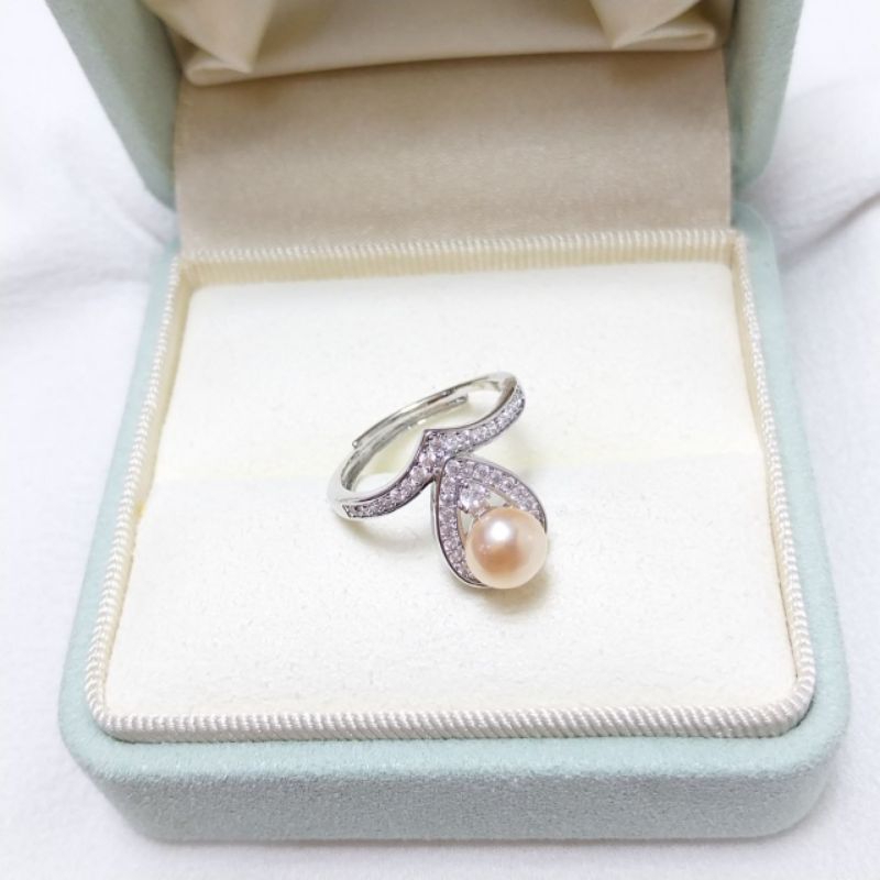 CINCIN MUTIARA ASLI AIR TAWAR BERSERTIFIKAT, KADO ULTAH UNIK CANTIK CEWEK, HADIAH ULANG TAHUN ISTIME