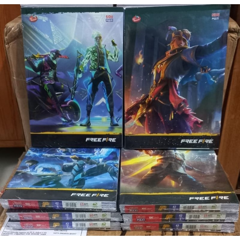 

H7Y Buku Tulis SIDU CAMPUS / MAXI 42 Lembar ( 1 pack / 5 buku )