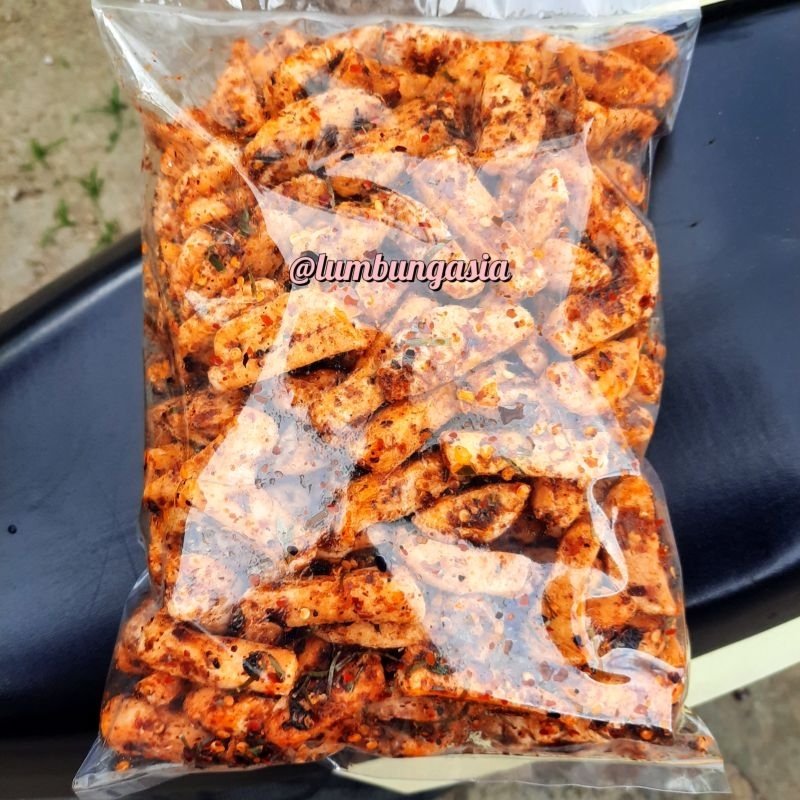

basreng 1kg pedas daun jeruk - cemilan bikin lidah joget dangdut!