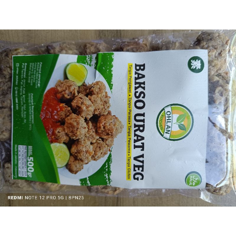 

Bakso Urat Vegetarian Ohlan BPN